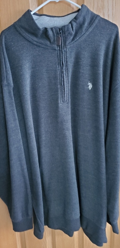 Us polo assn. 3xlt 1/4 zip sweater